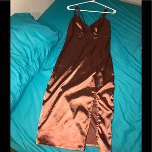 Copper dress